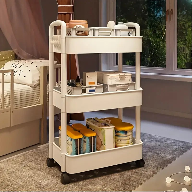 durable storage cart] 3 tier durable plastic rolling storage - Temu